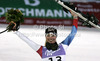Second placed Lara Gut of Switzerland celebrates her medal in the finish of the Ladies Super G race of Fis Alpine World Ski Championships 2013 Schladming, Austria. Ladies Super G race of Fis Alpine World Ski Championships 2013 Schladming, was held on Tuesday, 5th of February, 2013, on  course Streicher in Schladming , Austria.
