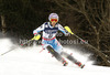 Michaela Kirchgasser of Austria skiing during Slalom Super combined race of Fis Alpine World Ski Championships 2013 Schladming, Austria. Slalom Super combined race of Fis Alpine World Ski Championships 2013 Schladming, was held on Friday, 8th of February, 2013, on  course Streicher in Schladming, Austria.
