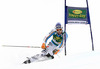 Fritz Dopfer of Germany skiing in the first run of the Mens Giant slalom race of Audi FIS Ski World cup Kranjska gora, Slovenija. The Mens Giant Slalom race of Audi FIS Ski World cup 2013 was held on Saturday, 9th of March, 2013, on  course Podkoren in Kranjska gora, Slovenija.
