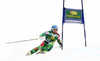 Marcus Sandell of Finland skiing in the first run of the Mens Giant slalom race of Audi FIS Ski World cup Kranjska gora, Slovenija. The Mens Giant Slalom race of Audi FIS Ski World cup 2013 was held on Saturday, 9th of March, 2013, on  course Podkoren in Kranjska gora, Slovenija.
