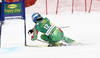 Marcus Sandell of Finland skiing in the first run of the Mens Giant slalom race of Audi FIS Ski World cup Kranjska gora, Slovenija. The Mens Giant Slalom race of Audi FIS Ski World cup 2013 was held on Saturday, 9th of March, 2013, on  course Podkoren in Kranjska gora, Slovenija.
