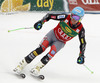 Ted Ligety of USA reacts in the finish of the second run of the Mens Giant slalom race of Audi FIS Ski World cup Kranjska gora, Slovenija. The Mens Giant Slalom race of Audi FIS Ski World cup 2013 was held on Saturday, 9th of March, 2013, on  course Podkoren in Kranjska gora, Slovenija.
