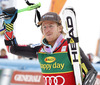 Winner Ted Ligety of USA celebrates his medal won in Mens Giant slalom race of Audi FIS Ski World cup Kranjska gora, Slovenija. The Mens Giant Slalom race of Audi FIS Ski World cup 2013 was held on Saturday, 9th of March, 2013, on  course Podkoren in Kranjska gora, Slovenija.
