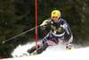 Ivica Kostelic of Croatia skiing in the first run of the Mens Slalom race of Audi FIS Ski World cup Kranjska gora, Slovenija. The Mens Slalom race of Audi FIS Ski World cup 2013 was held on Sunday, 10th of March, 2013, on  course Podkoren in Kranjska gora, Slovenija.

