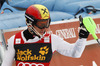 Marcel Hirscher of Austria reacts in the finish of the second run of the Mens Slalom race of Audi FIS Ski World cup Kranjska gora, Slovenija. The Mens Slalom race of Audi FIS Ski World cup 2013 was held on Sunday, 10th of March, 2013, on  course Podkoren in Kranjska gora, Slovenija.
