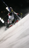 Fourth placed Kathrin Zettel of Austria skiing in second run of women slalom World Cup race in Zagreb, Croatia. Slalom race of Snow Queen Trophy 2008 and Women FIS Alpine skiing World Cup was held in Zagreb, Croatia, on 15th of February 2008.
