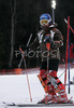 Tanja Poutiainen of Finland during course inspection before second run of men slalom World Cup race in Zagreb, Croatia. Slalom race of Snow Queen Trophy 2008 and Men FIS Alpine skiing World Cup was held in Zagreb, Croatia, on 17th of February 2008.
