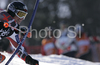 Jukka Leino of Finland skiing in first run of men slalom World Cup race in Zagreb, Croatia. Slalom race of Men FIS Alpine skiing World Cup was held in Zagreb, Croatia, on 17th of February 2008.

