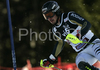 9th placed Felix Neureuther of Germany skiing in second run of men slalom World Cup race in Zagreb, Croatia. Slalom race of Men FIS Alpine skiing World Cup was held in Zagreb, Croatia, on 17th of February 2008.
