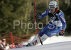 6th placed Marc Berthod of Switzerland skiing in second run of men slalom World Cup race in Zagreb, Croatia. Slalom race of Men FIS Alpine skiing World Cup was held in Zagreb, Croatia, on 17th of February 2008.
