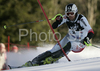 Winner Mario Matt of Austria skiing in second run of men slalom World Cup race in Zagreb, Croatia. Slalom race of Men FIS Alpine skiing World Cup was held in Zagreb, Croatia, on 17th of February 2008.
