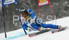 Michael Gufler of Italy skiing in first run of men giant slalom World Cup race in Kranjska Gora, Slovenia. Giant slalom race of Men FIS Alpine skiing World Cup was held in Kranjska Gora, Slovenia, on 8th of March 2008.
