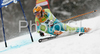 Mitja Valencic of Slovenia skiing in first run of men giant slalom World Cup race in Kranjska Gora, Slovenia. Giant slalom race of Men FIS Alpine skiing World Cup was held in Kranjska Gora, Slovenia, on 8th of March 2008.
