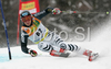 Felix Neureuther of Germany skiing in first run of men giant slalom World Cup race in Kranjska Gora, Slovenia. Giant slalom race of Men FIS Alpine skiing World Cup was held in Kranjska Gora, Slovenia, on 8th of March 2008.
