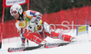 Marcus Sandell of Finland skiing in second run of men giant slalom World Cup race in Kranjska Gora, Slovenia. Giant slalom race of Men FIS Alpine skiing World Cup was held in Kranjska Gora, Slovenia, on 8th of March 2008.
