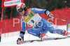 10th placed Daniel Albrecht of Switzerland skiing in second run of men giant slalom World Cup race in Kranjska Gora, Slovenia. Giant slalom race of Men FIS Alpine skiing World Cup was held in Kranjska Gora, Slovenia, on 8th of March 2008.
