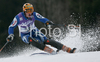 Giuliano Razzoli of Italy  skiing in second run of men slalom World Cup race in Kranjska Gora, Slovenia. Slalom race of Men FIS Alpine skiing World Cup was held in Kranjska Gora, Slovenia, on 9th of March 2008.
