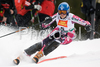 Veronika Zuzulova of Slovakia clears a gate on her way to place sedonc in the womens alpine ski World Cup  finals slalom race in Bormio, Italy, Friday, March 14, 2008.

