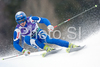 Manfred Moelgg of Italy speeds down the course during the mens alpine ski World Cup  finals giant slalom race in Bormio, Italy, Friday, March 14, 2008.
