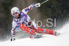 Marcus Sandell of Finland speeds down the course during the mens alpine ski World Cup  finals giant slalom race in Bormio, Italy, Friday, March 14, 2008.
