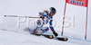 Tessa Worley of France skiing during first run of Women giant slalom Audi FIS Ski World Cup 2008-09 opening race. First race of Women Audi FIS Ski World Cup season 2008-09 was held on Saturday, 25th of October 2008 in Soelden, Austria.

