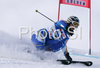 Sixth after first run, Anja Paerson of Sweden skiing during first run of Women giant slalom Audi FIS Ski World Cup 2008-09 opening race. First race of Women Audi FIS Ski World Cup season 2008-09 was held on Saturday, 25th of October 2008 in Soelden, Austria.
