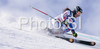 Marion Bertrand of France skiing during first run of Women giant slalom Audi FIS Ski World Cup 2008-09 opening race. First race of Women Audi FIS Ski World Cup season 2008-09 was held on Saturday, 25th of October 2008 in Soelden, Austria.
