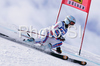Marie Marchand-Arvier of France skiing during first run of Women giant slalom Audi FIS Ski World Cup 2008-09 opening race. First race of Women Audi FIS Ski World Cup season 2008-09 was held on Saturday, 25th of October 2008 in Soelden, Austria.
