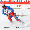 Chemmy Alcott of Great Britain reacts in finish of first run of Women giant slalom Audi FIS Ski World Cup 2008-09 opening race. First race of Women Audi FIS Ski World Cup season 2008-09 was held on Saturday, 25th of October 2008 in Soelden, Austria.

