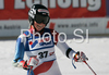 Lara Gut of Switzerland reacts in finish of second run of Women giant slalom Audi FIS Ski World Cup 2008-09 opening race. First race of Women Audi FIS Ski World Cup season 2008-09 was held on Saturday, 25th of October 2008 in Soelden, Austria.
