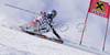 Fifth after first run, Andrea Fischbacher of Austria skiing during first run of Women giant slalom Audi FIS Ski World Cup 2008-09 opening race. First race of Women Audi FIS Ski World Cup season 2008-09 was held on Saturday, 25th of October 2008 in Soelden, Austria.
