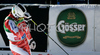 Marcus Sandell of Finland reacts in finish of second run of Men giant slalom Audi FIS Ski World Cup 2008-09 opening race. First race of Men Audi FIS Ski World Cup season 2008-09 was held on Sunday, 26th of October 2008 in Soelden, Austria.
