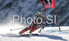 Marcus Sandell of Finland skiing during first run of Men giant slalom Audi FIS Ski World Cup 2008-09 opening race. First race of Men Audi FIS Ski World Cup season 2008-09 was held on Sunday, 26th of October 2008 in Soelden, Austria.
