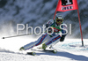 Joel Chenal of France skiing during first run of Men giant slalom Audi FIS Ski World Cup 2008-09 opening race. First race of Men Audi FIS Ski World Cup season 2008-09 was held on Sunday, 26th of October 2008 in Soelden, Austria.
