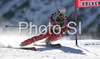 Jukka Leino of Finland skiing during first run of Men giant slalom Audi FIS Ski World Cup 2008-09 opening race. First race of Men Audi FIS Ski World Cup season 2008-09 was held on Sunday, 26th of October 2008 in Soelden, Austria.
