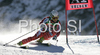 Jukka Rajala of Finland skiing during first run of Men giant slalom Audi FIS Ski World Cup 2008-09 opening race. First race of Men Audi FIS Ski World Cup season 2008-09 was held on Sunday, 26th of October 2008 in Soelden, Austria.
