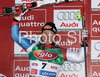Second placed Didier Cuche of Switzerland celebrates his medal won in Men giant slalom Audi FIS Ski World Cup 2008-09 opening race. First race of Men Audi FIS Ski World Cup season 2008-09 was held on Sunday, 26th of October 2008 in Soelden, Austria.
