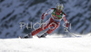 Marcus Sandell of Finland skiing during first run of Men giant slalom Audi FIS Ski World Cup 2008-09 opening race. First race of Men Audi FIS Ski World Cup season 2008-09 was held on Sunday, 26th of October 2008 in Soelden, Austria.
