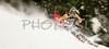 Felix Neureuther of Germany skiing in first run of Alta Badia Men giant slalom race of Audi FIS Ski World Cup 2008-09. Giant slalom race of Men Audi FIS Ski World Cup 2008-09 was traditionally held on Gran Risa course in Alta Badia, Italy, on Sunday, 21st of December 2008.
