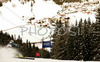 Iver Bjerkestrand of Norway skiing in first run of Alta Badia Men giant slalom race of Audi FIS Ski World Cup 2008-09. Giant slalom race of Men Audi FIS Ski World Cup 2008-09 was traditionally held on Gran Risa course in Alta Badia, Italy, on Sunday, 21st of December 2008.
