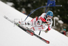 Fifth after first run Benjamin Raich of Austria skiing in first run of Alta Badia Men giant slalom race of Audi FIS Ski World Cup 2008-09. Giant slalom race of Men Audi FIS Ski World Cup 2008-09 was traditionally held on Gran Risa course in Alta Badia, Italy, on Sunday, 21st of December 2008.
