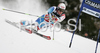 Second after first run Daniel Albrecht of Switzerland skiing in first run of Alta Badia Men giant slalom race of Audi FIS Ski World Cup 2008-09. Giant slalom race of Men Audi FIS Ski World Cup 2008-09 was traditionally held on Gran Risa course in Alta Badia, Italy, on Sunday, 21st of December 2008.
