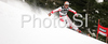 Hannes Reichelt of Austria skiing in first run of Alta Badia Men giant slalom race of Audi FIS Ski World Cup 2008-09. Giant slalom race of Men Audi FIS Ski World Cup 2008-09 was traditionally held on Gran Risa course in Alta Badia, Italy, on Sunday, 21st of December 2008.
