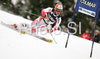 Hannes Reichelt of Austria skiing in first run of Alta Badia Men giant slalom race of Audi FIS Ski World Cup 2008-09. Giant slalom race of Men Audi FIS Ski World Cup 2008-09 was traditionally held on Gran Risa course in Alta Badia, Italy, on Sunday, 21st of December 2008.
