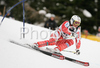 Marcus Sandell of Finland skiing in first run of Alta Badia Men giant slalom race of Audi FIS Ski World Cup 2008-09. Giant slalom race of Men Audi FIS Ski World Cup 2008-09 was traditionally held on Gran Risa course in Alta Badia, Italy, on Sunday, 21st of December 2008.
