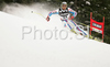 Raphael Burtin of France skiing in first run of Alta Badia Men giant slalom race of Audi FIS Ski World Cup 2008-09. Giant slalom race of Men Audi FIS Ski World Cup 2008-09 was traditionally held on Gran Risa course in Alta Badia, Italy, on Sunday, 21st of December 2008.
