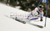 Thomas Frey of France skiing in first run of Alta Badia Men giant slalom race of Audi FIS Ski World Cup 2008-09. Giant slalom race of Men Audi FIS Ski World Cup 2008-09 was traditionally held on Gran Risa course in Alta Badia, Italy, on Sunday, 21st of December 2008.
