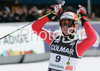 Third placed Hannes Reichelt of Austria reacts in finish of second run of Alta Badia Men giant slalom race of Audi FIS Ski World Cup 2008-09. Giant slalom race of Men Audi FIS Ski World Cup 2008-09 was traditionally held on Gran Risa course in Alta Badia, Italy, on Sunday, 21st of December 2008.
