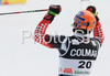 Second placed Ivica Kostelic of Croatia reacts in finish of second run of Alta Badia Men giant slalom race of Audi FIS Ski World Cup 2008-09. Giant slalom race of Men Audi FIS Ski World Cup 2008-09 was traditionally held on Gran Risa course in Alta Badia, Italy, on Sunday, 21st of December 2008.
