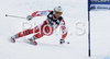 Marcus Sandell of Finland skiing in second run of Alta Badia Men giant slalom race of Audi FIS Ski World Cup 2008-09. Giant slalom race of Men Audi FIS Ski World Cup 2008-09 was traditionally held on Gran Risa course in Alta Badia, Italy, on Sunday, 21st of December 2008.
